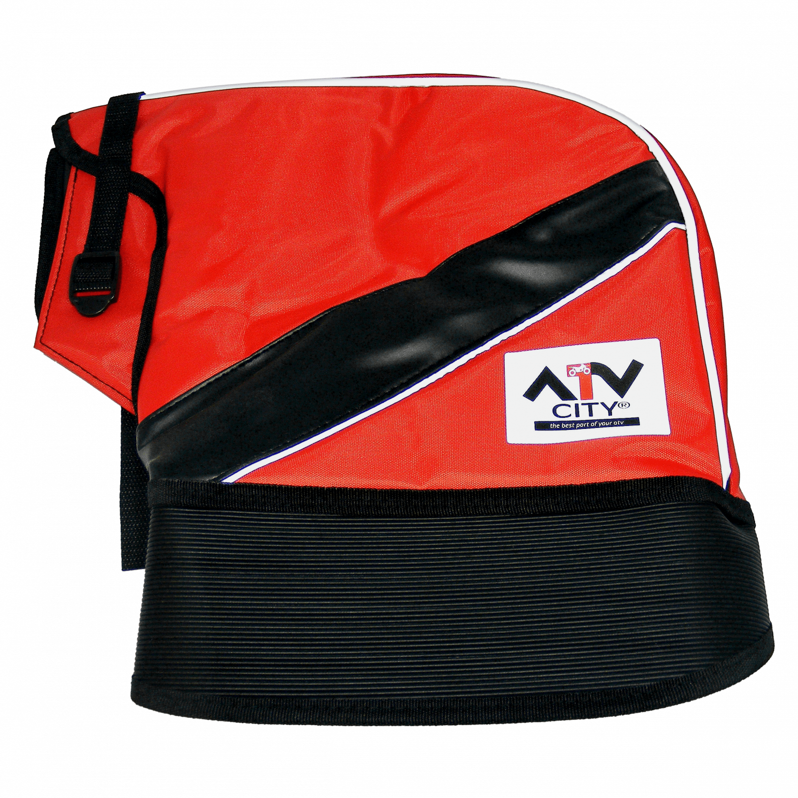 Black & Red ATV Deluxe Lined Handlebar Mittens