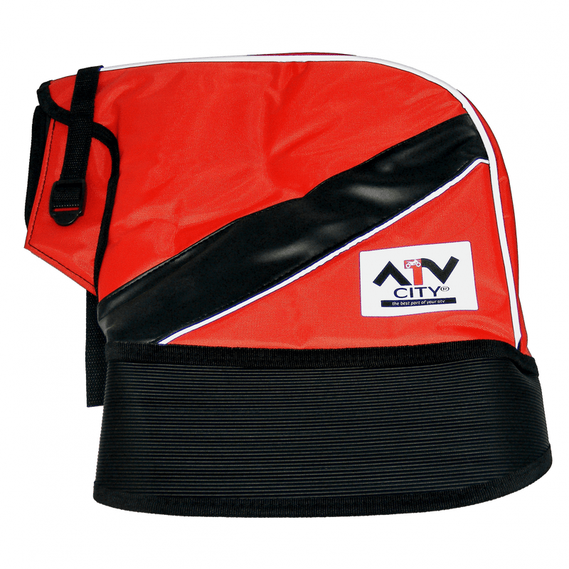 Black & Red ATV Deluxe Lined Handlebar Mittens