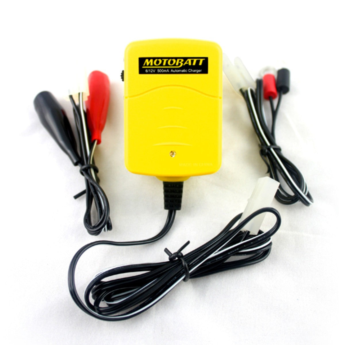 MOTOBATT BABY BOY 6/12V 500MA BATTERY CHARGER MBBABY