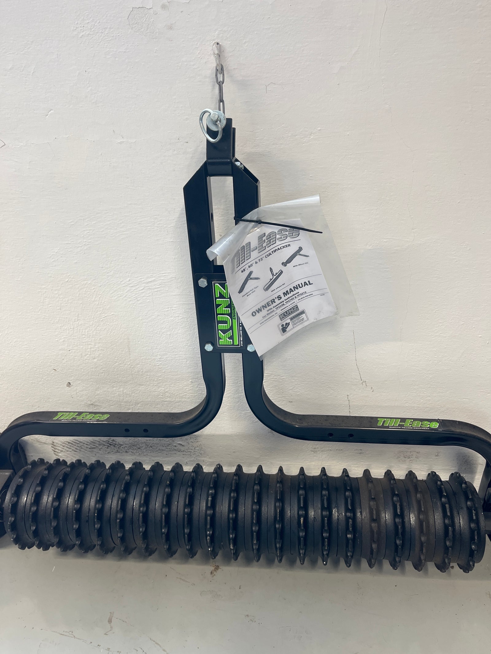 3503 - Till-Ease TP2148 Cultipacker tromle (uden hjul)
