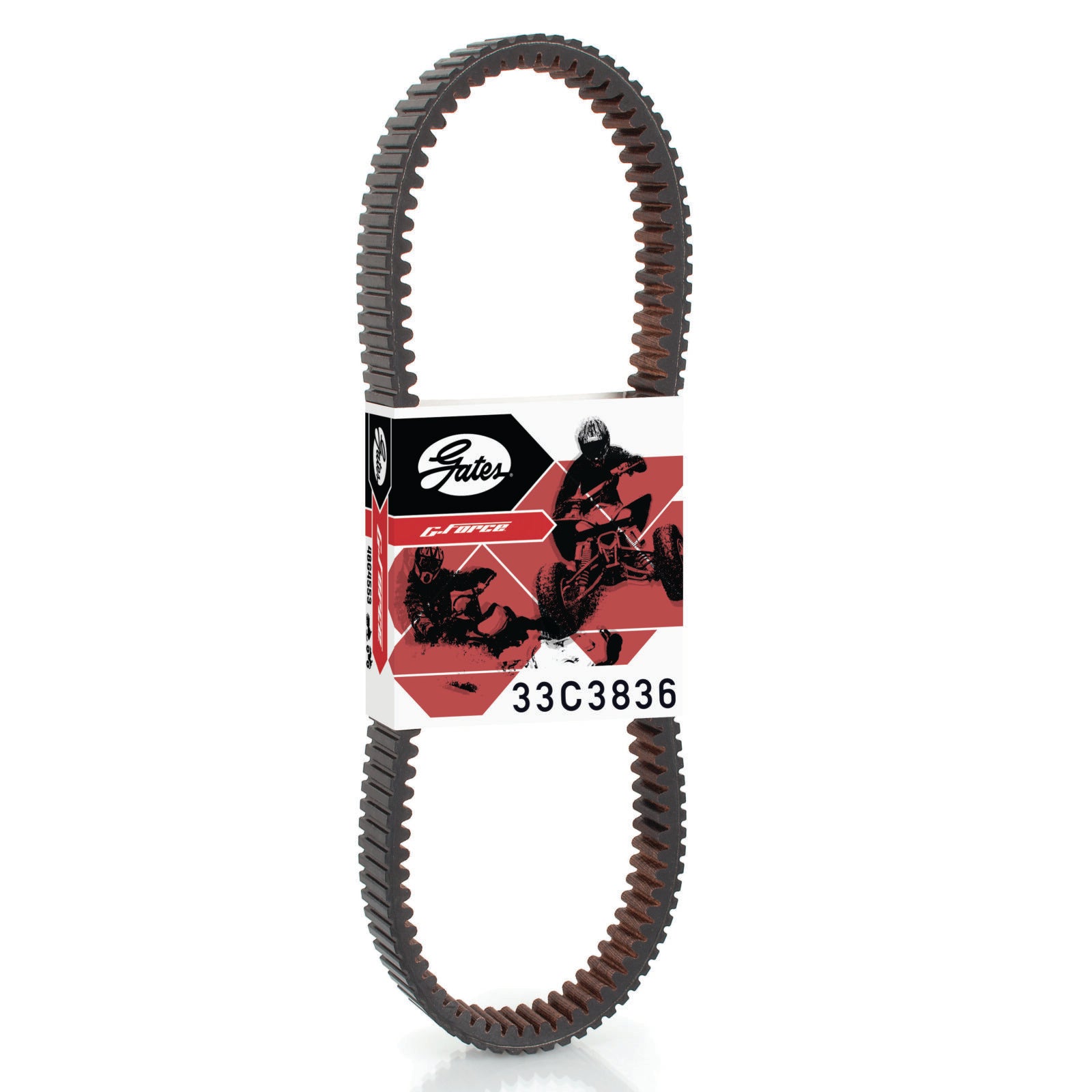 Gates CVT Drive Belt 33C3836 Polaris Ranger 900 Diesel