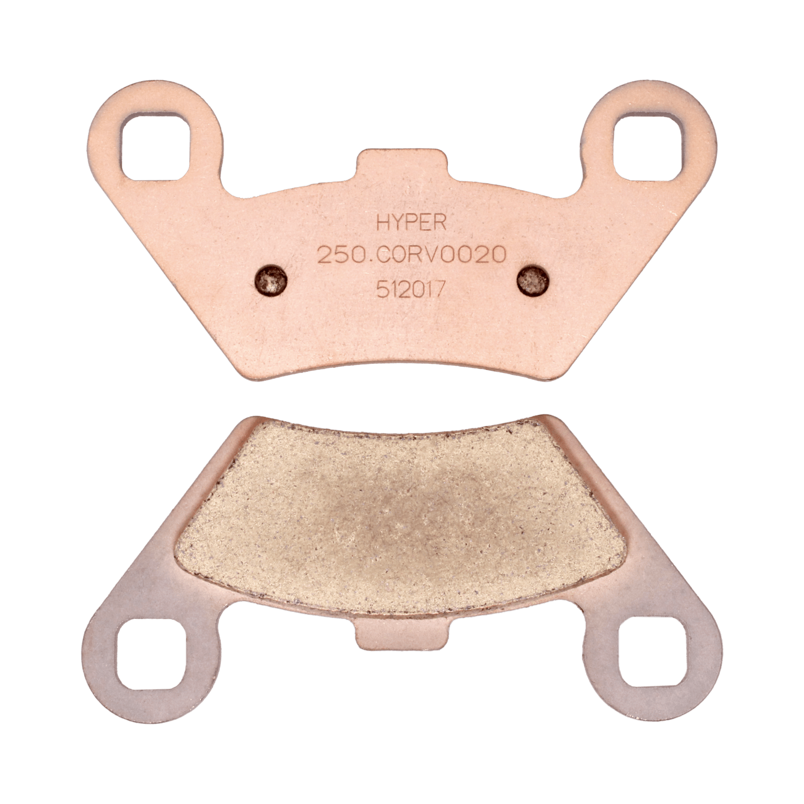 DISC PAD SET FOR CORVUS UTV REAR EX4 DX4