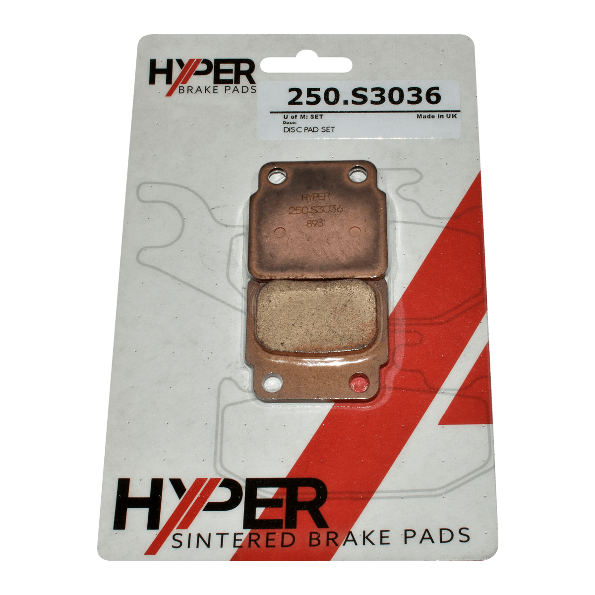 Brake Disc Pads – Rear – Kawasaki – KSF 400 –  Suzuki – LTF 250 /LTR 450