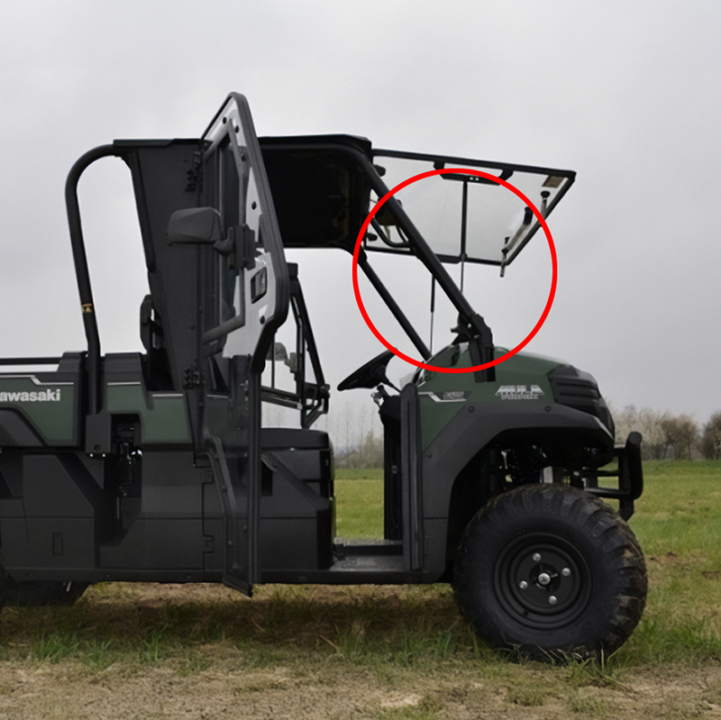 Windscreen Opening Shock - Kawasaki Mule Pro DX