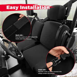 Seat Over Cover –  Canvas – Can-Am Defender / Traxter – 800/1000 Complete Kit for 3 Seats