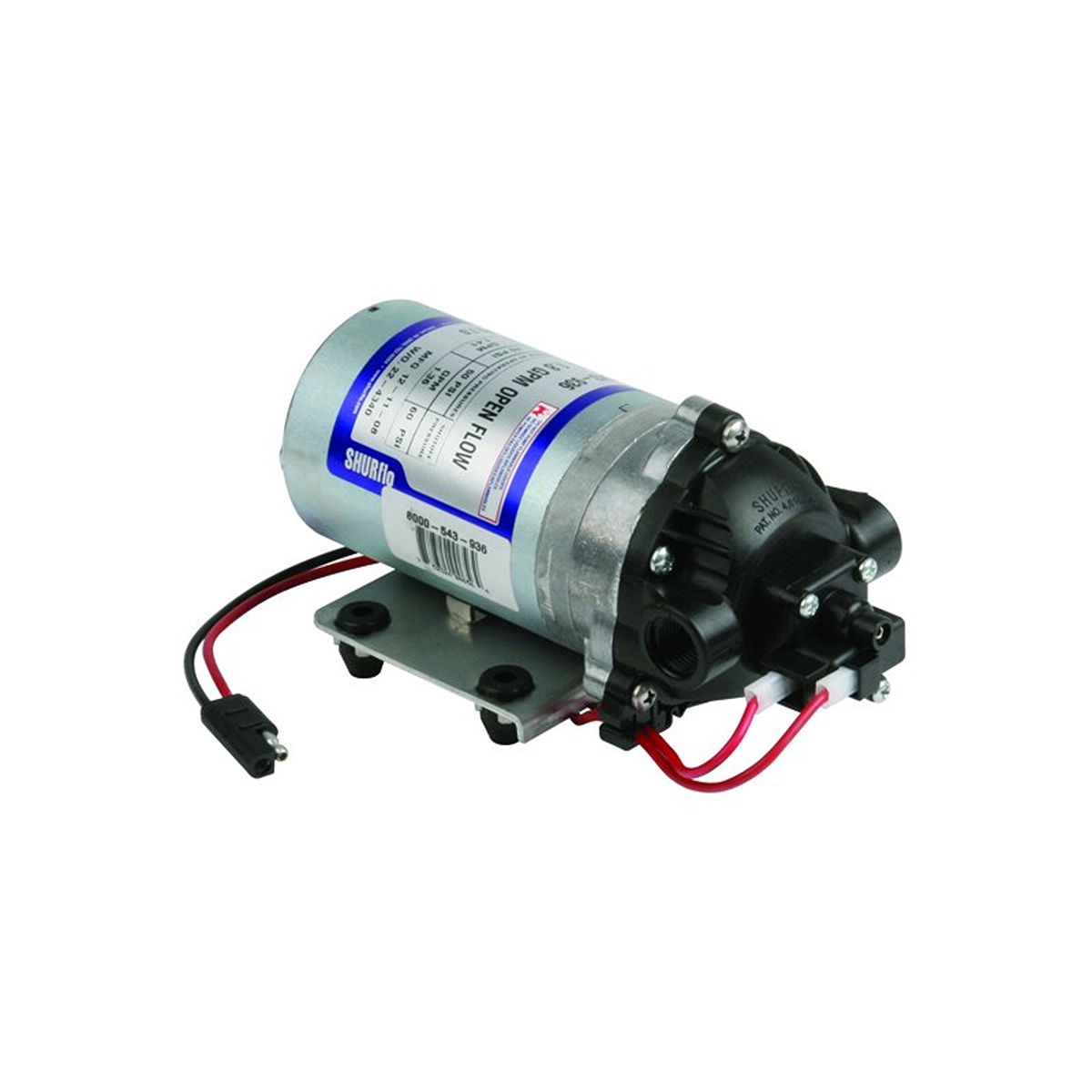 Pump - Shurflo / Schaben 12v 1.7gpm