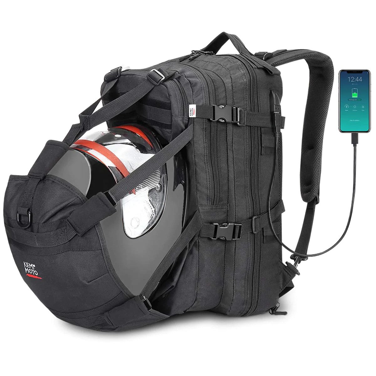 Helmet Tactical Backpack/Rucksack with USB