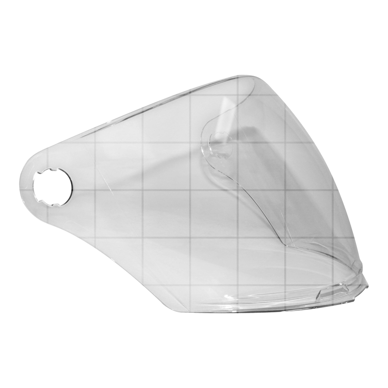 Hyper A3V ATV Helmet Udskiftningsdel Clear Visor