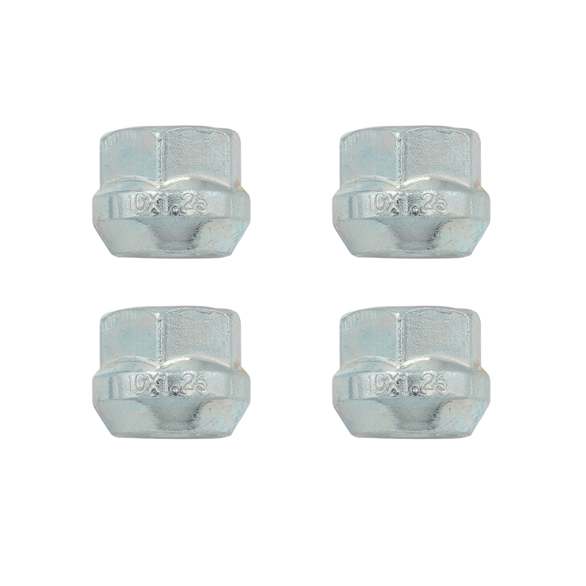 Udskiftningsdel Hjul Spacer Nut - M10 X 1.25mm Pakke med 4 stk