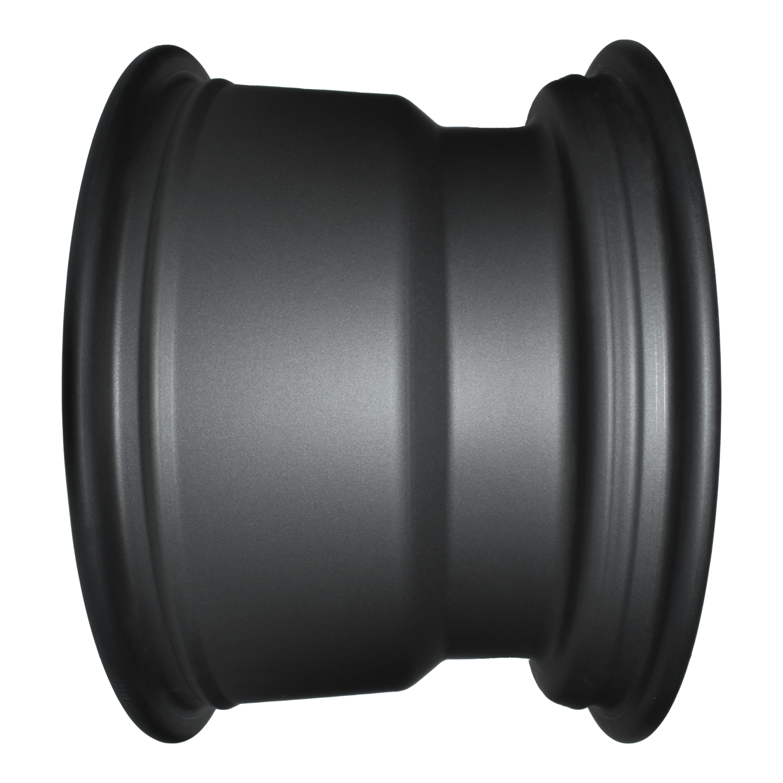 Steel Rim MATT Black 12×7.5 4/110 PCD offset +40 Rear (IRS)