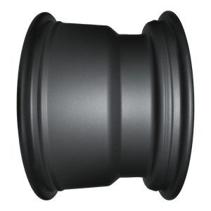 Steel Rim MATT Black 12×7.5 4/110 PCD offset +40 Rear (IRS)