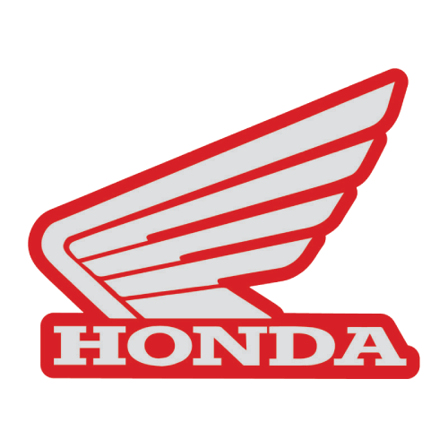 Honda ‘Wing’ – Left Hand Tank Sticker – 114mm