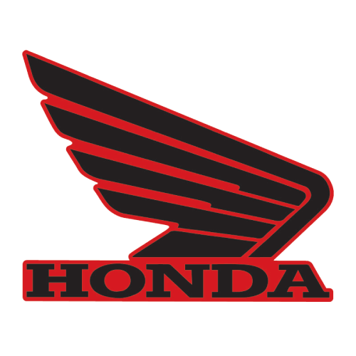 Honda ‘Wing’ – Right Hand Tank Sticker – 107mm