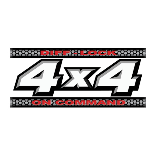 Yamaha 4X4 – Diff Lock Sticker