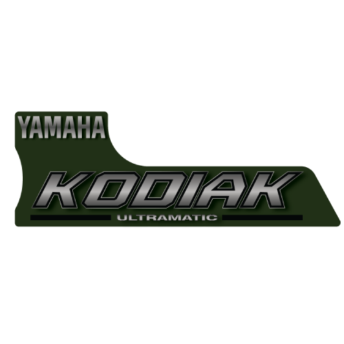 Sticker – Yamaha Kodiak 400/450 Ultramatic – L/H Tank – Green