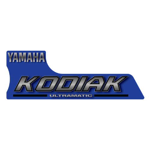 Sticker – Yamaha Kodiak 400/450 Ultramatic – L/H Tank – Blue