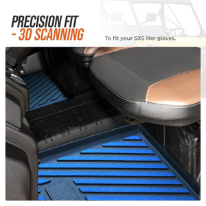 TPE Floor Mats for Can-Am Traxter 2016-2024