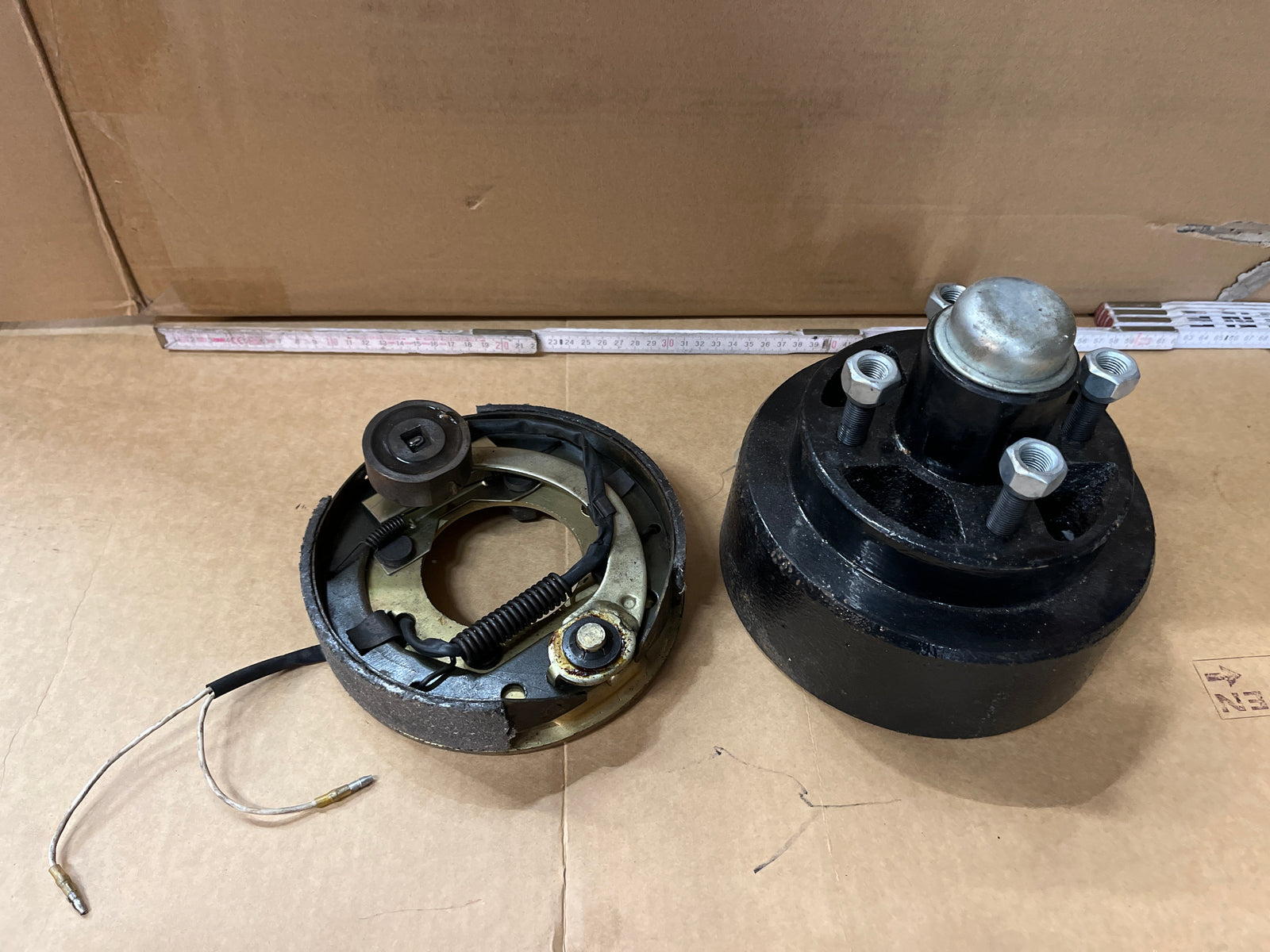 BOS1210 - Bremse til ATV Wagon inkl nav R.H.