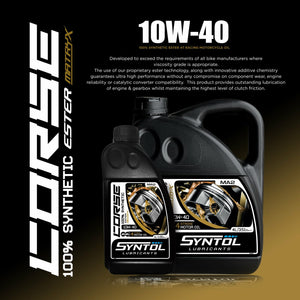 100% Synthetic Oil – Syntol – Corse -10W-40 1L