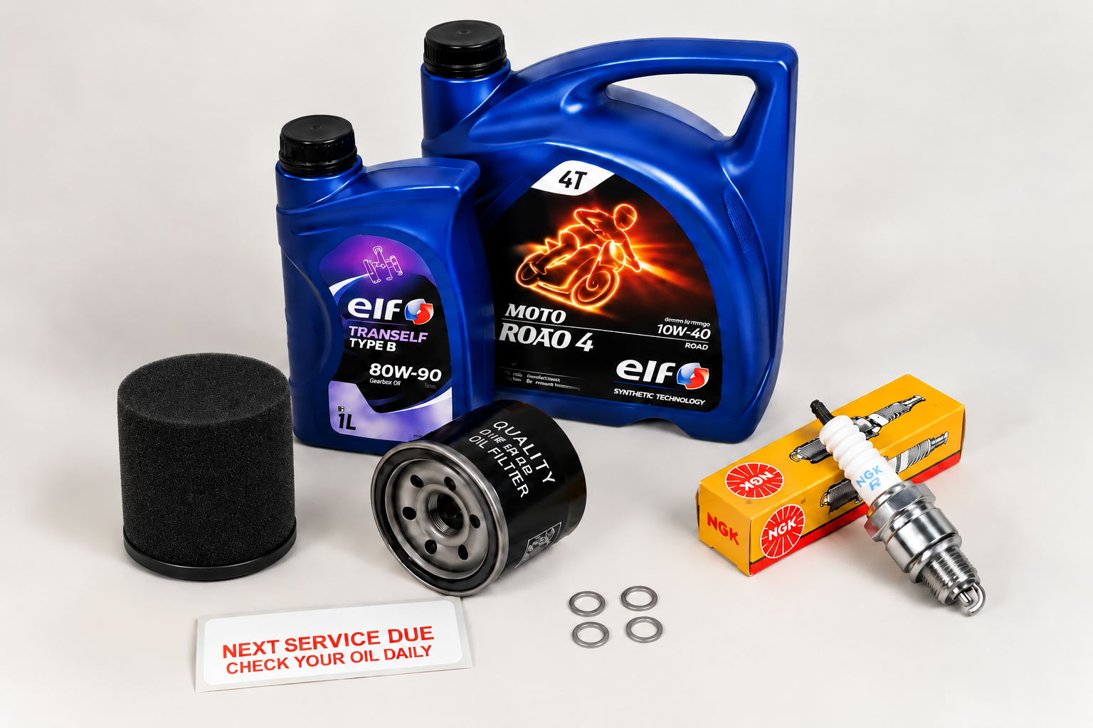 Servicepakke til Yamaha YFM 350-450 Grizzly 07 - 16