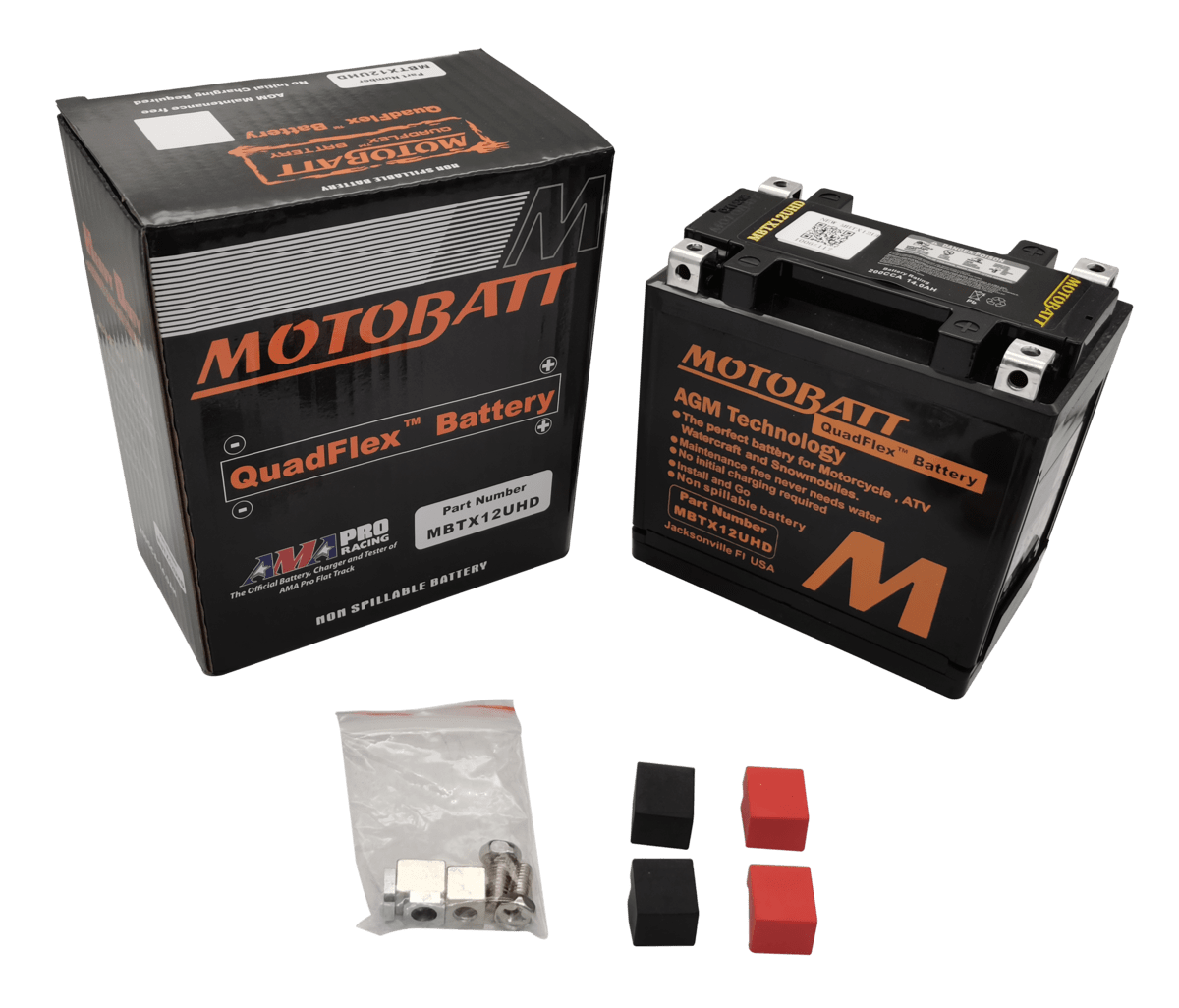 MBTX12UHD BLACK MOTOBATT BATTERY 12V 14AH