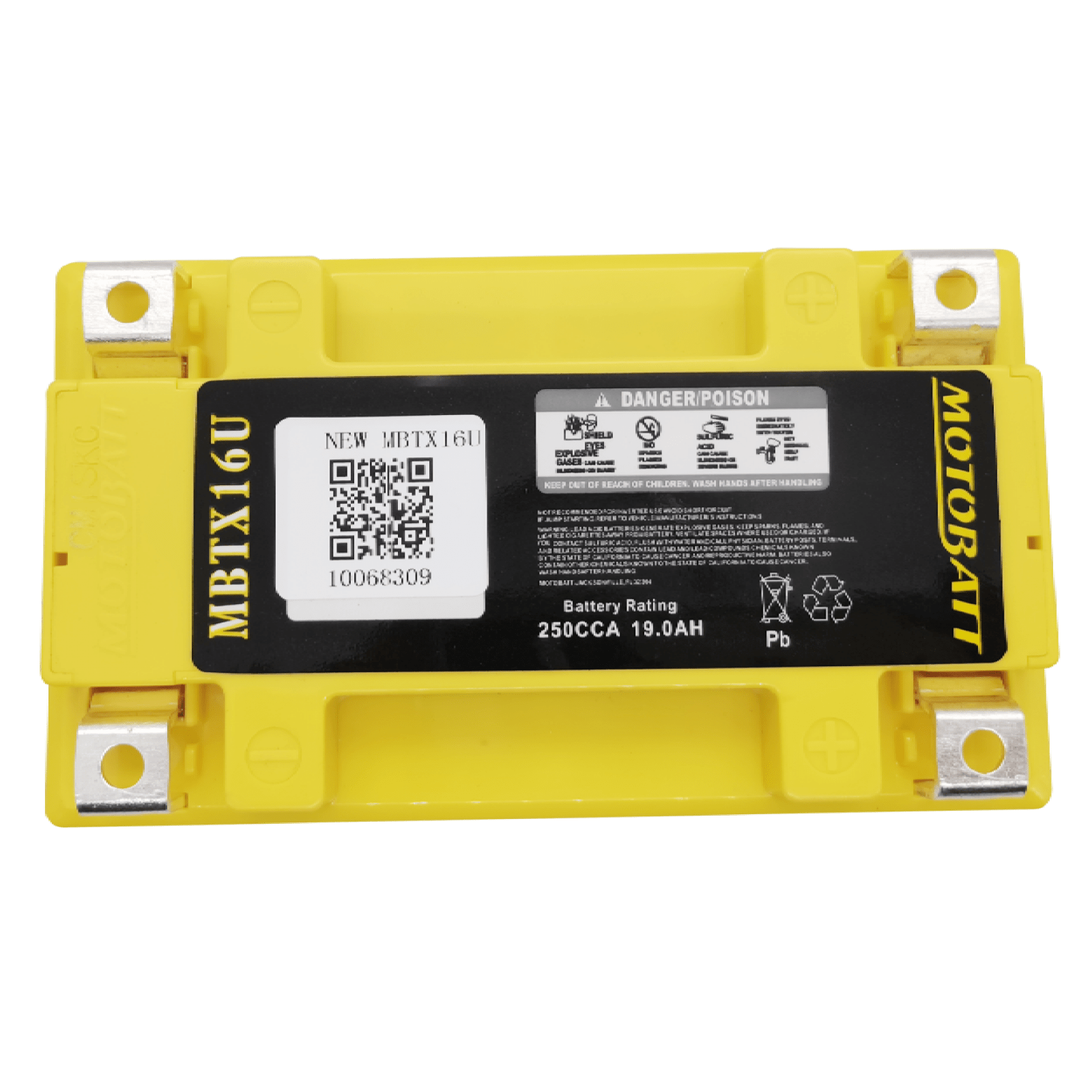 Motobatt Battery MBTX16U