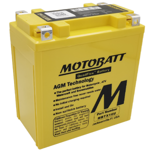 Motobatt Battery MBTX16U