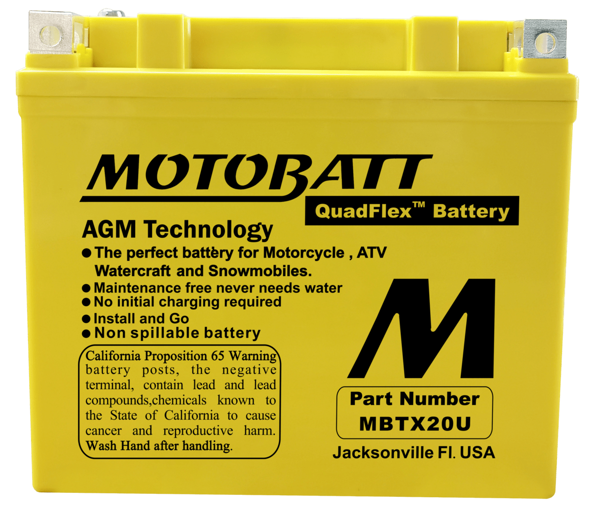 Motobatt Battery MBTX20U