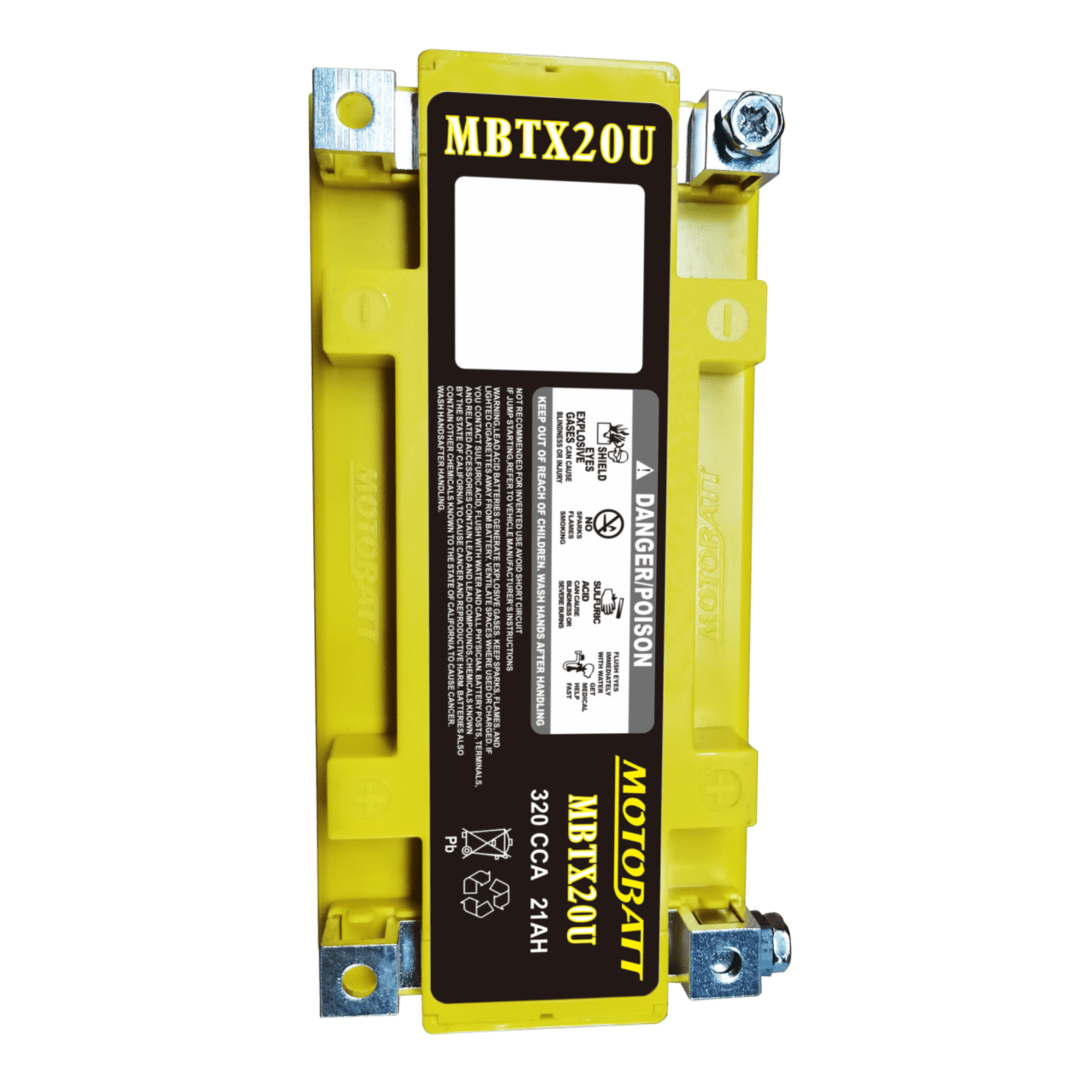 Motobatt Battery MBTX20U