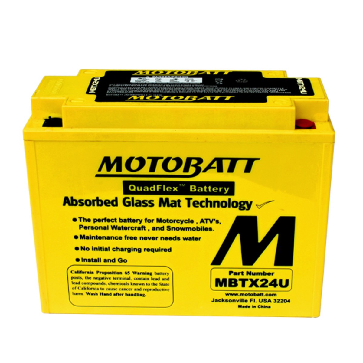 Motobatt Battery MBTX24U