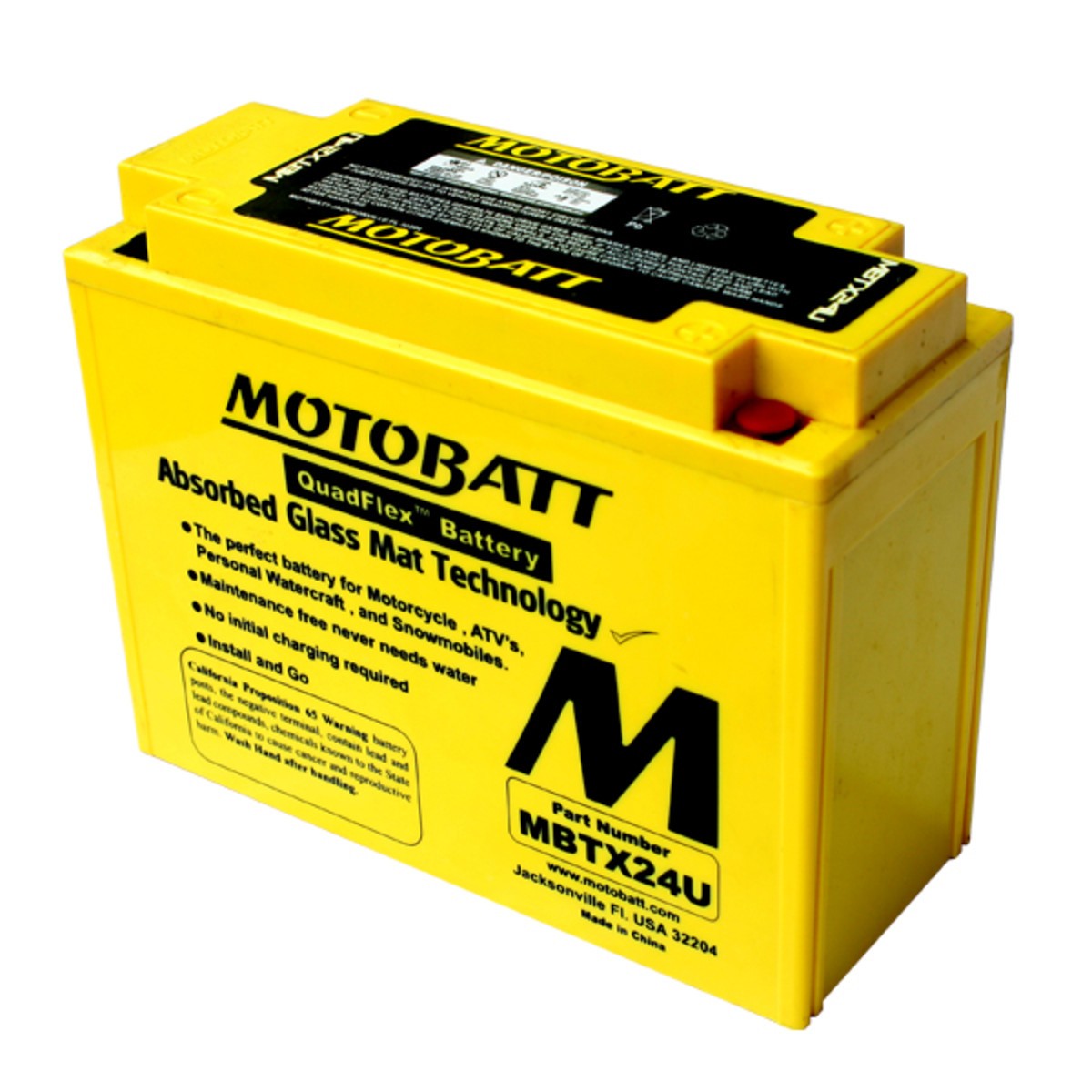 Motobatt Battery MBTX24U