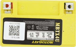 MBTX4U MOTOBATT BATTERY 12V 4AH