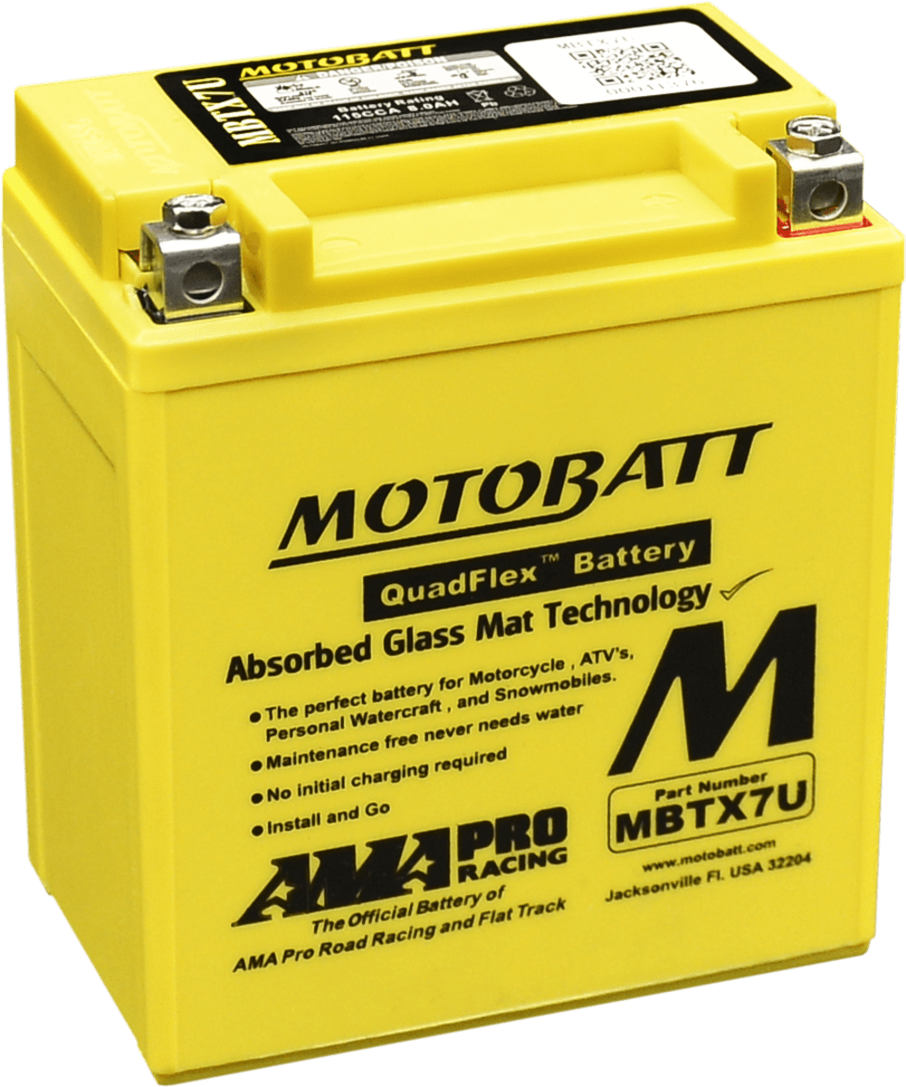 MBTX7U MOTOBATT BATTERY 12V 8AH