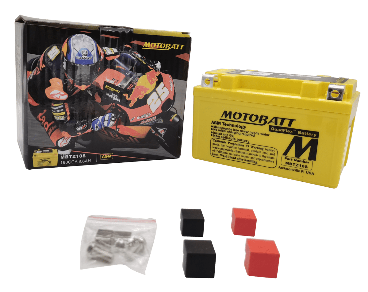 MBTZ10S MOTOBATT BATTERY 12V 8AH