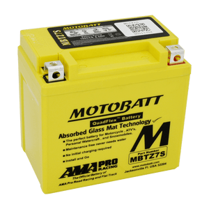 MBTZ7S MOTOBATT BATTERY 12V 6AH