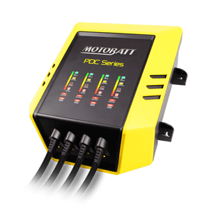 MOTOBATT QUAD BANK BATTERY CHARGER 12V