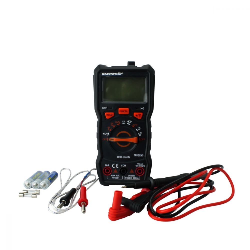 Kit Digital Multimeter + Voltage Peak Reading DVA Adapter