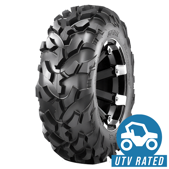 25×10 R12 (255/65R12) | 6 ply | ATV Tyre | WU14 Riple | OBOR | 75F ( E-Marked )