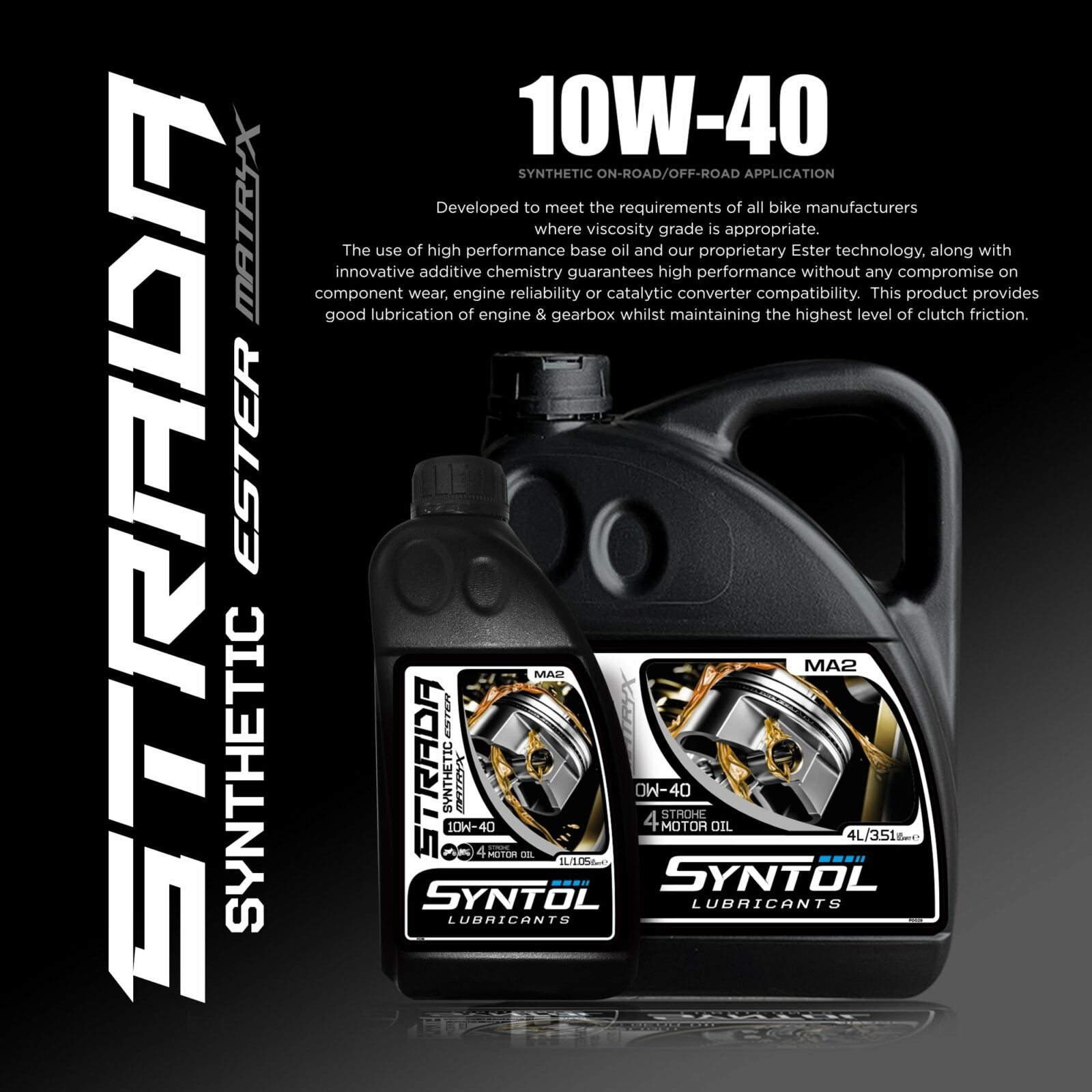 Semi-Synthetic Oil – Syntol – Strada – 10W-40 200L