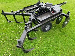 Stive harvetænder i firkantstål på Kunz Till-Ease 760
