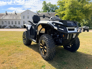 Can-Am Outlander MAX Electric 2026 – den forlængede model med plads til to og god bagagekapacitet