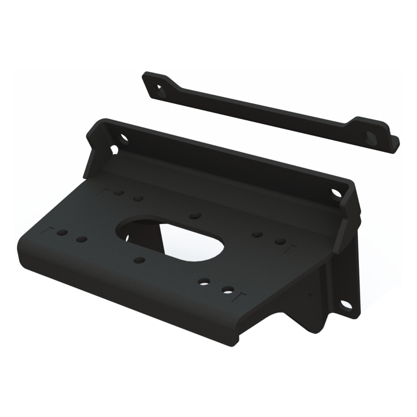 Winch Mount – Kawasaki Mule Pro DX / FXT 820 / 1000 / 2015 – 2025