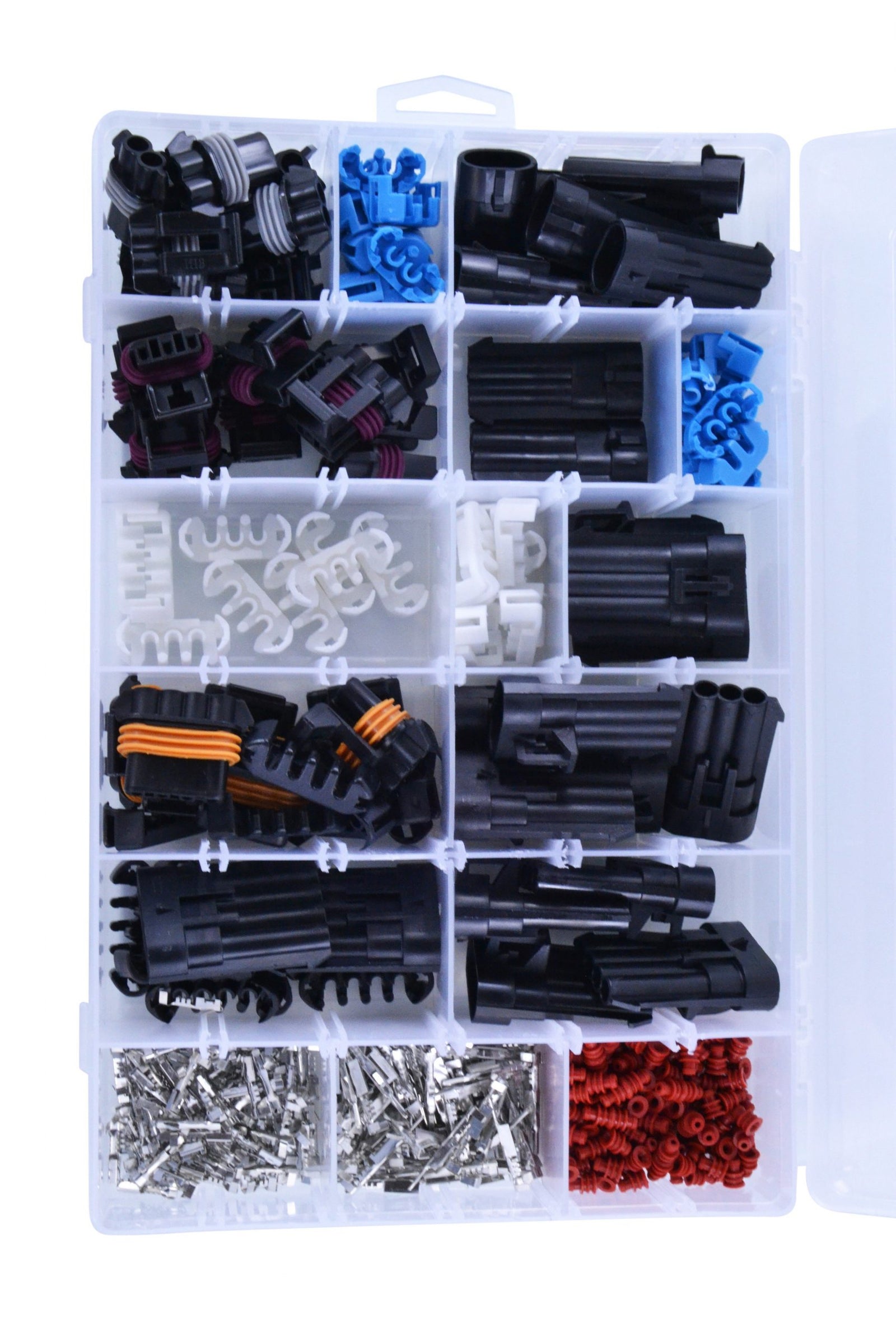 Connector Kit | 168 pcs Delphi | Weather | Pack Starter Kit |  2/3/5/6-Way