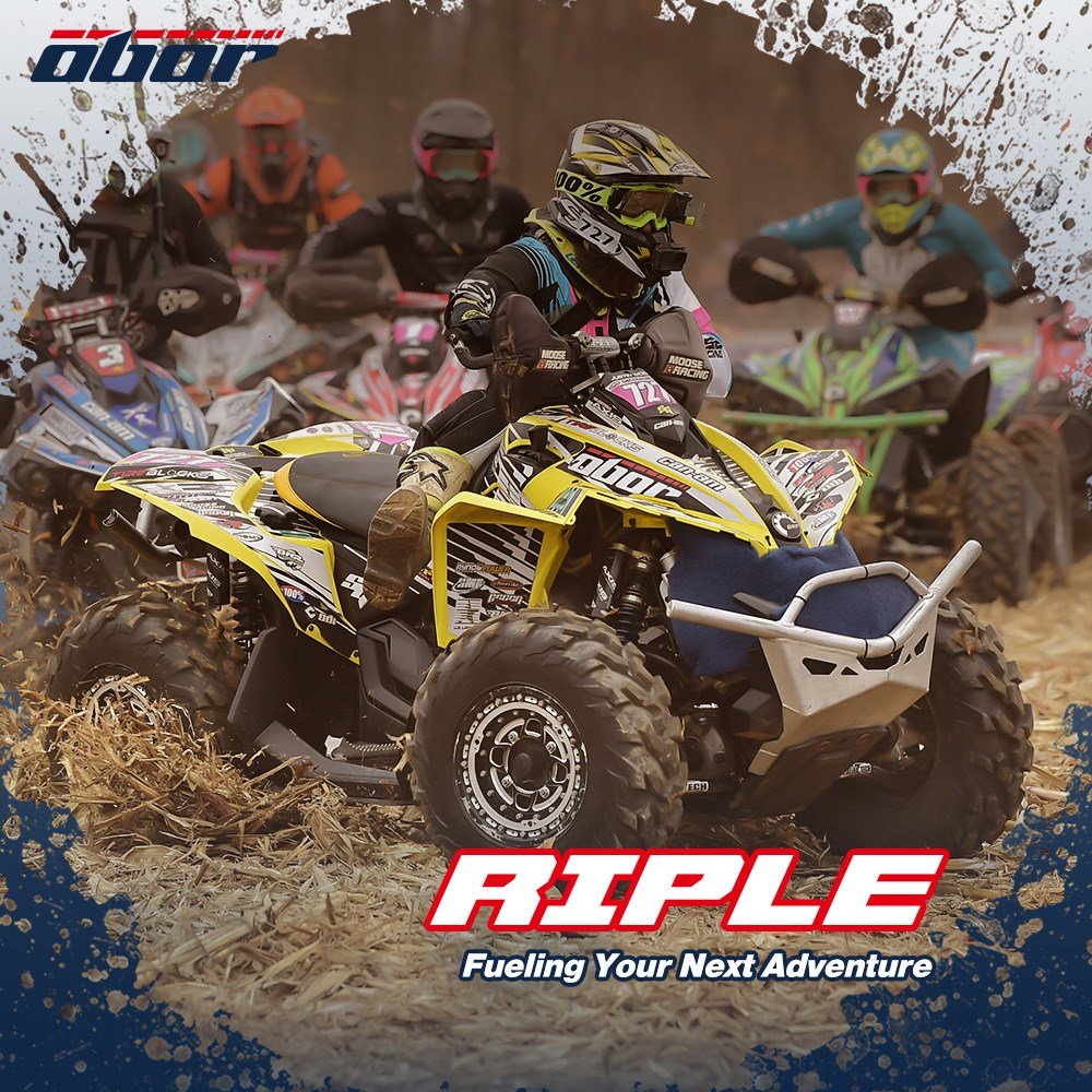 26×9 R12 (225/75 R12) | 6 ply | ATV Tyre | WU13 Riple | OBOR | 48M (E-Marked)