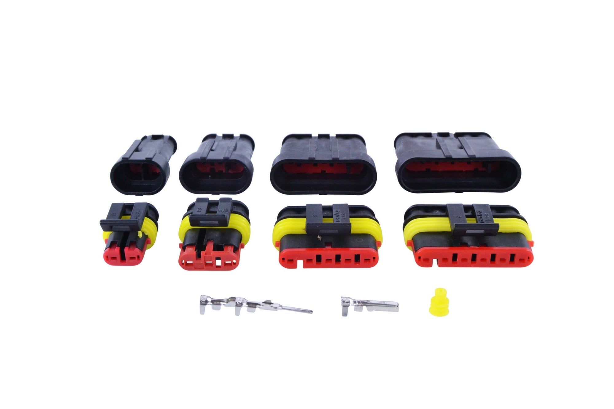 Connector Kit | AMP | 386pcs | TE Connectivity 2,3,5,6 Way