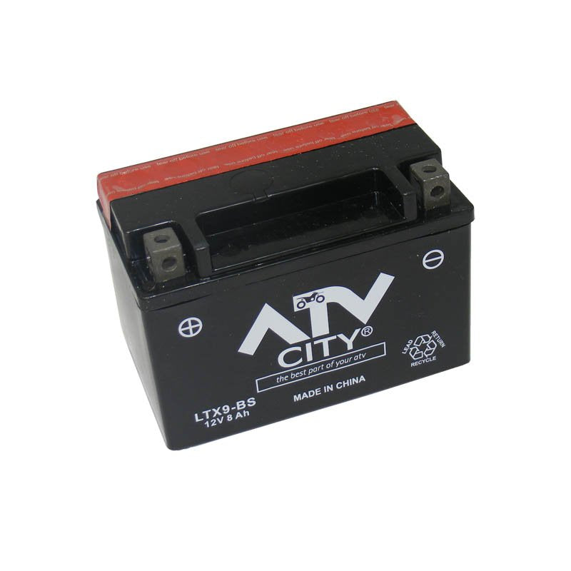 Battery – YTX9-BS – Arctic Cat – E-ton – Honda – Hyosung – Kawasaki – KTM – Kymco – Polaris – Suzuki