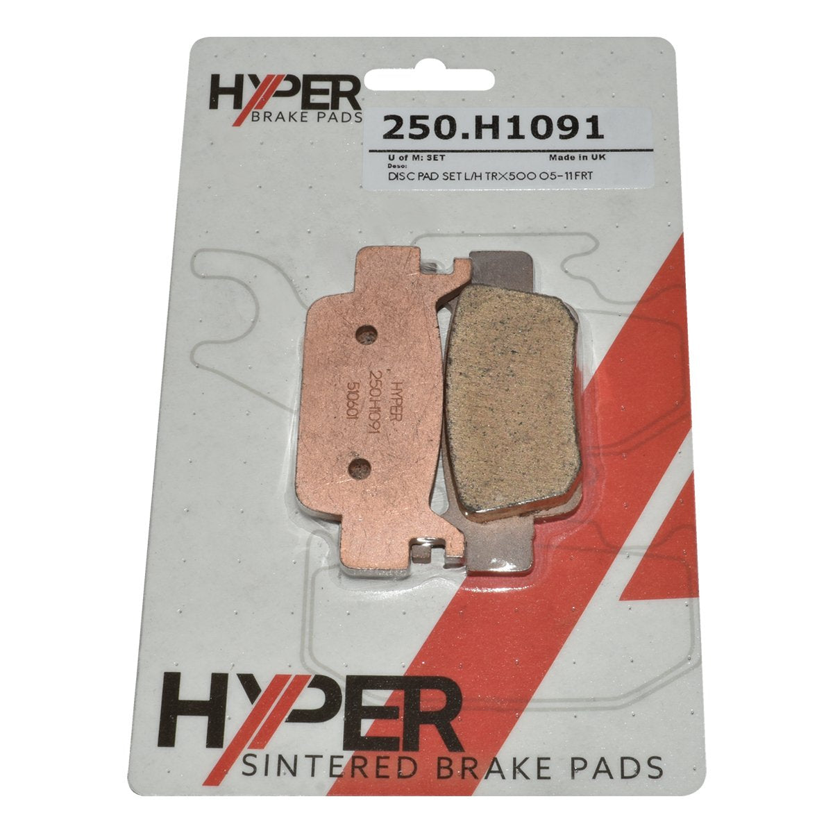 Brake Disc Pads – Front L/H- TRX 500 05-11 / TRX 680 06-18