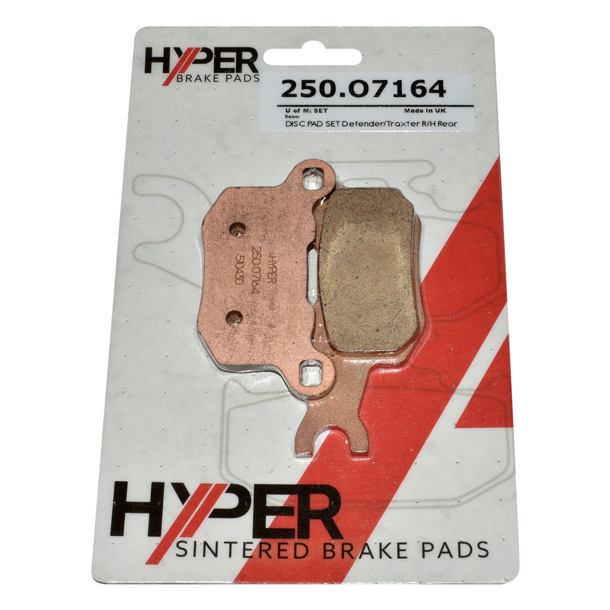 Brake Disc Pads – Rear R/H – Can-Am – Traxter / Commander