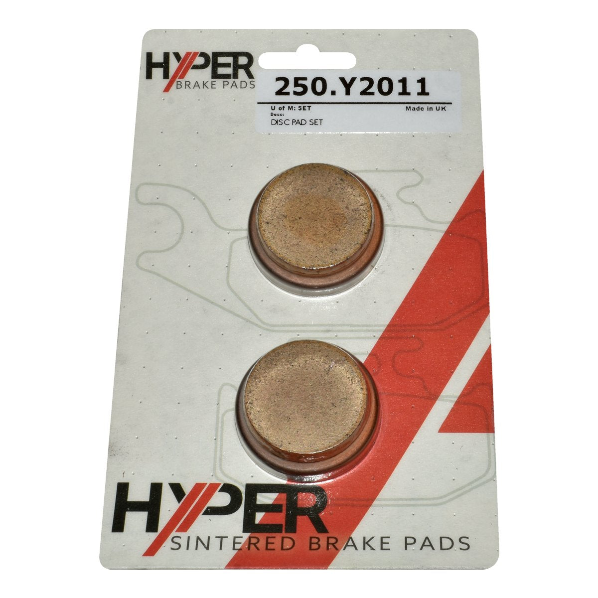 Brake Disc Pads –  Rear – Yamaha YFM 200 /225 /350 Big Bear