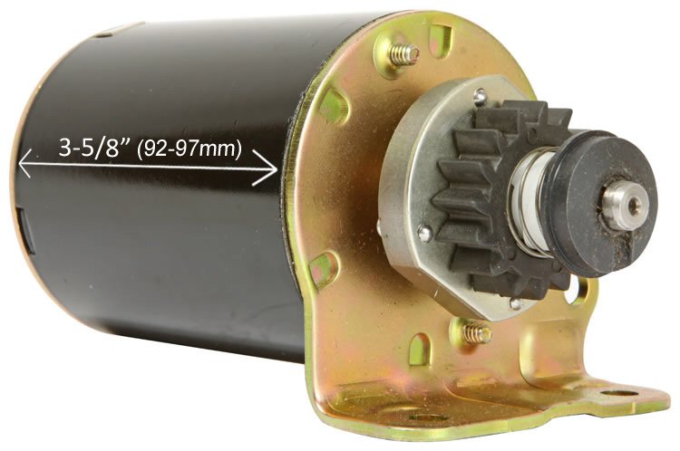 Briggs & Stratton Starter Motor For 16 Tooth - Rødkilde ATV
